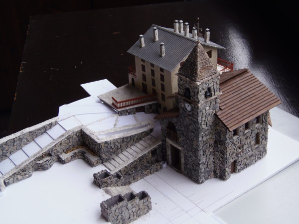 La place de l'église