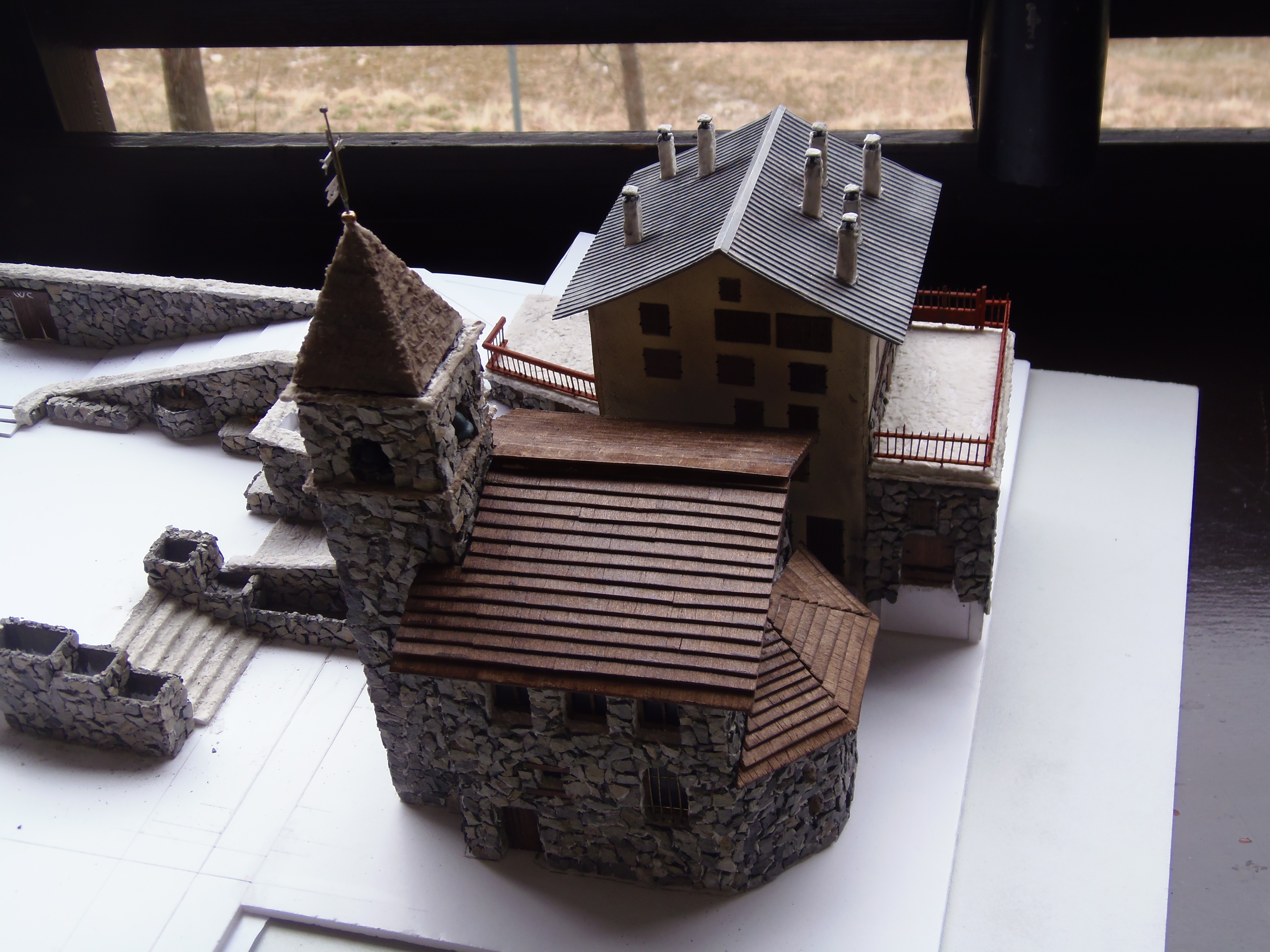 La place de l'église