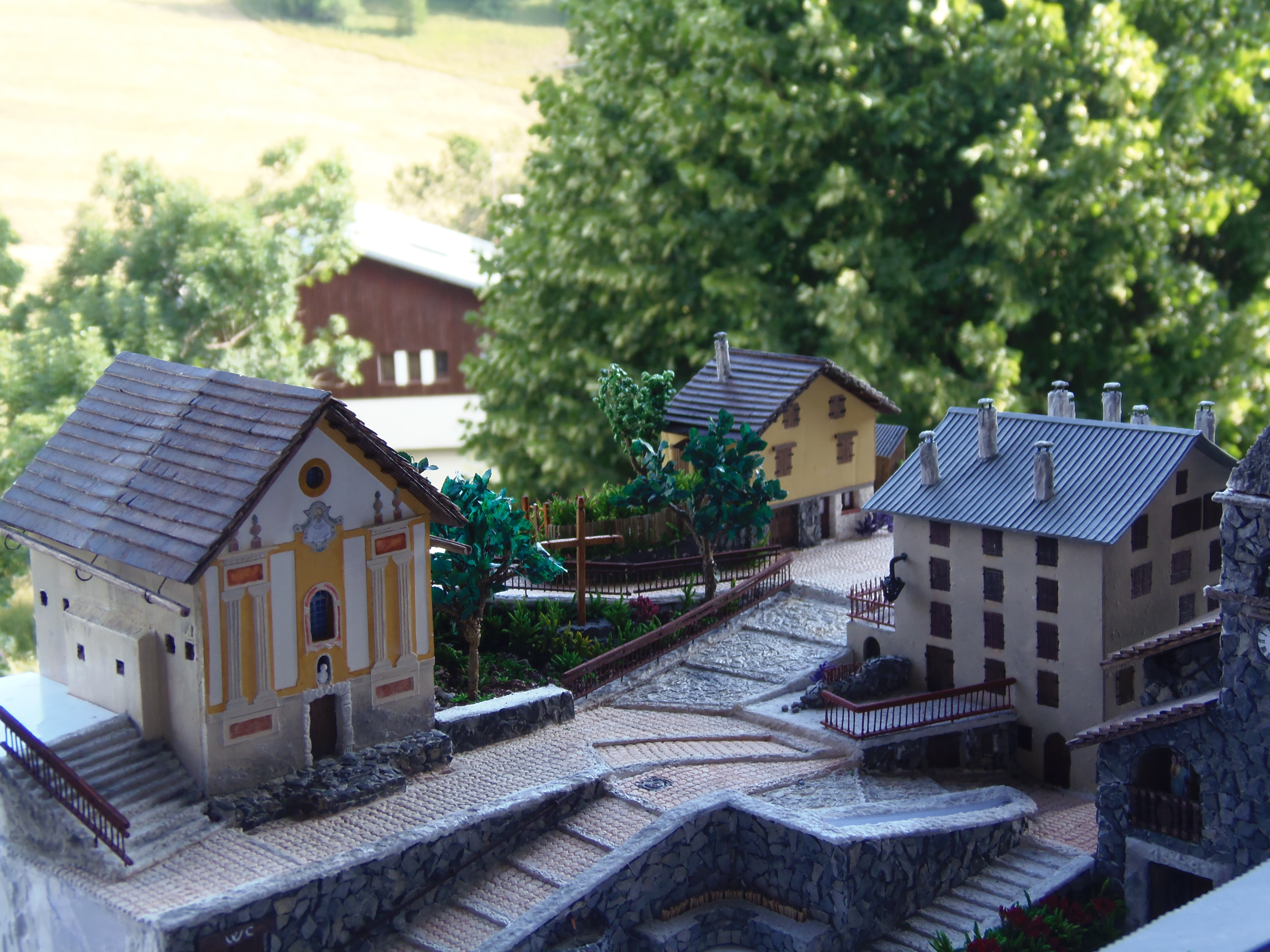 La place de l' église