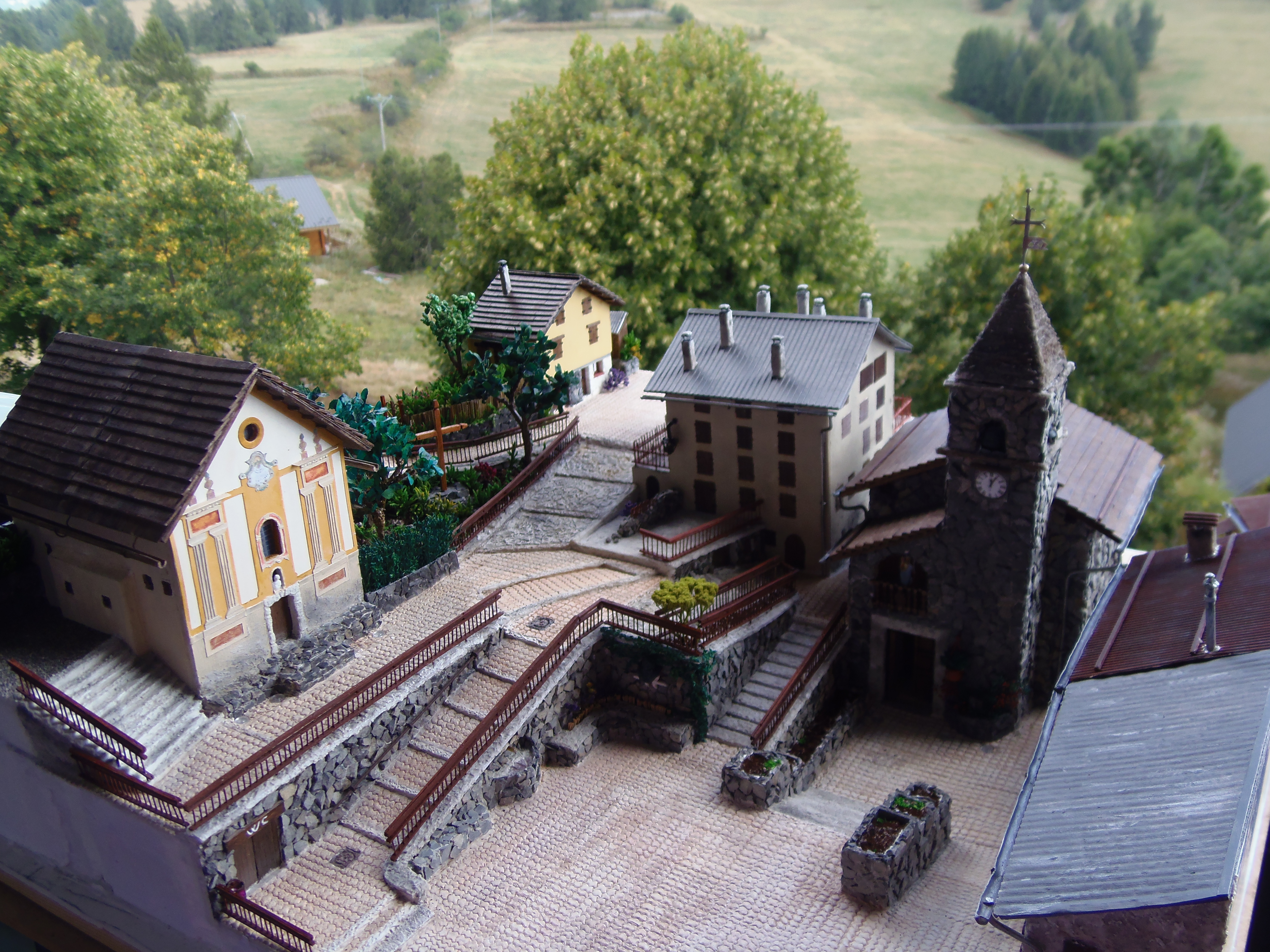 La place de l'église